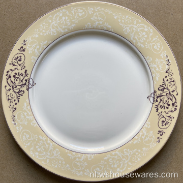 Decal Porselein Salad Plates